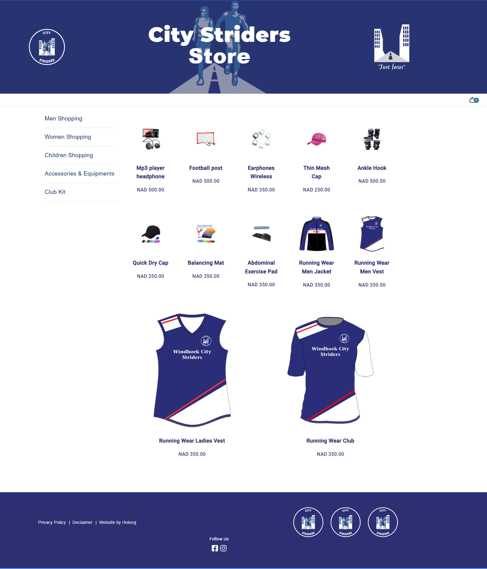 City Striders Store